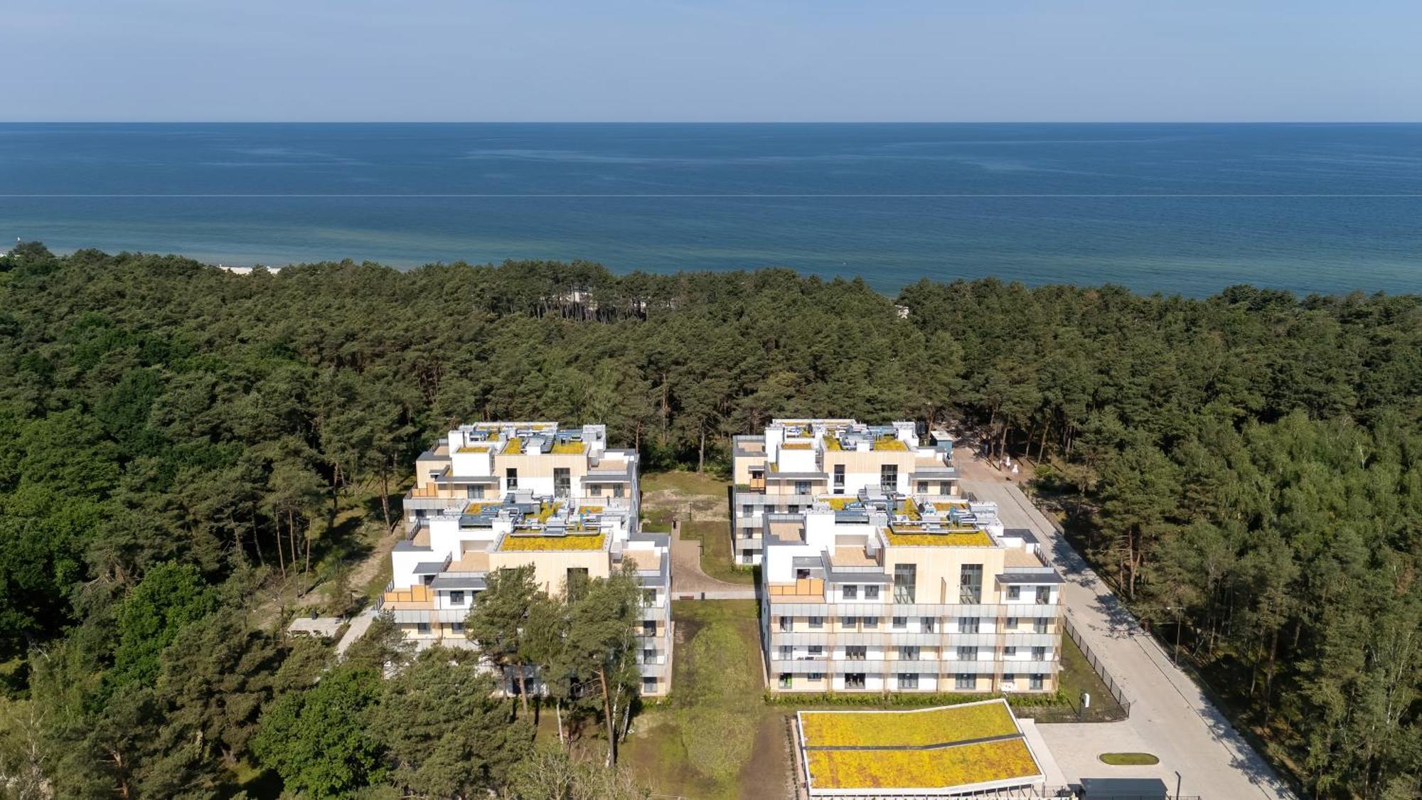 Aquamarina Dabki Marina Invest Aparthotel Kültér fotó