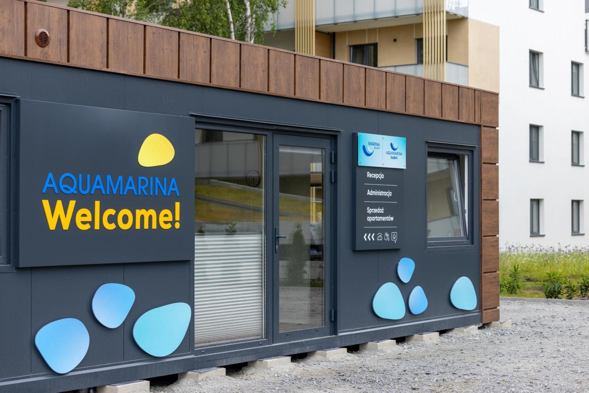 Aquamarina Dabki Marina Invest Aparthotel Kültér fotó