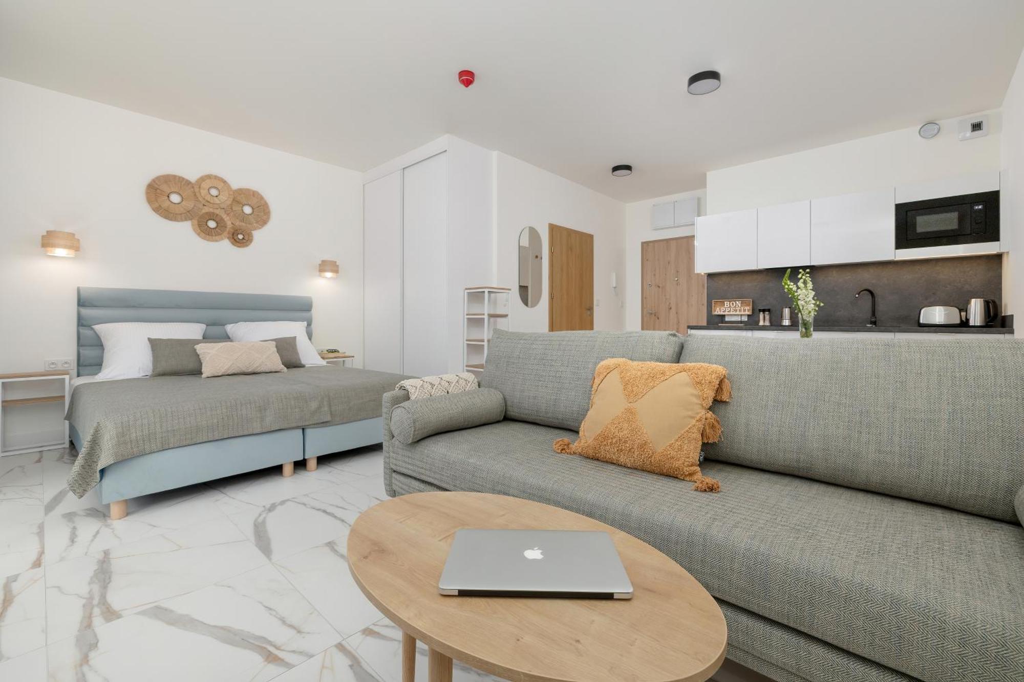 Aquamarina Dabki Marina Invest Aparthotel Kültér fotó